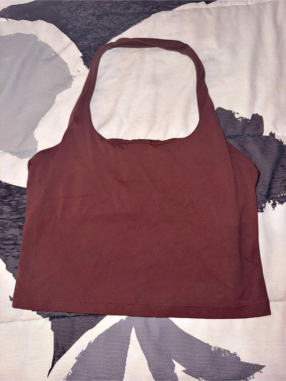 Lululemon Align™ Halter Tank Top Brown Crop Top